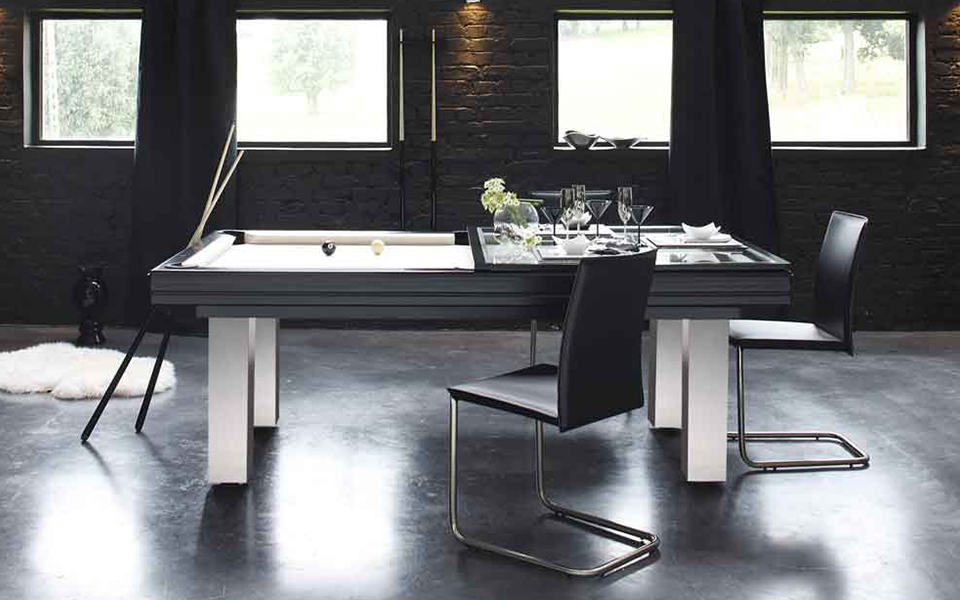 billard inox design personnalisable Loft - Billards Toulet