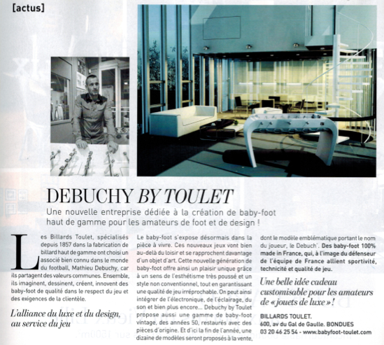 Artículo Marie claire – DEBUCHY BY TOULET