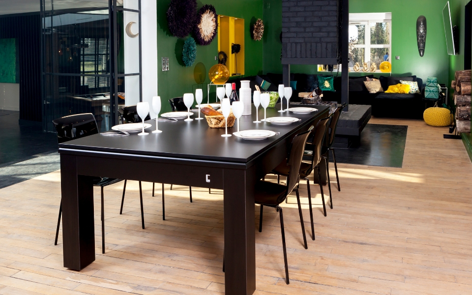 Mesa de billar convertible en una mesa - CL