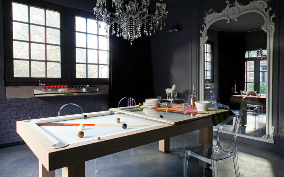 billard Purity en bois convertible en table Billards Toulet