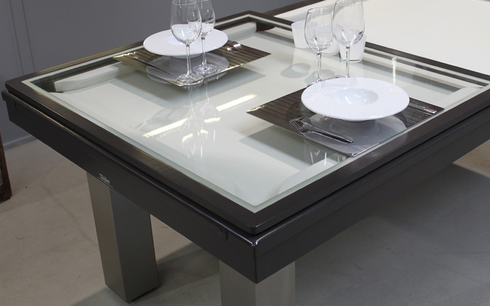 Billard table avec plateau verre standard billards toulet