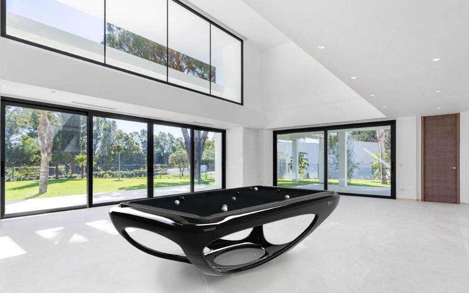 Billards Toulet - Billard Whitelight - noir - design