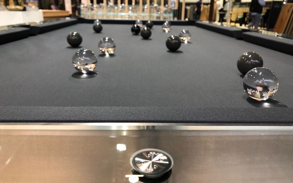 Billard - Design - Carat Light - Luxe - Billards Toulet - Verre