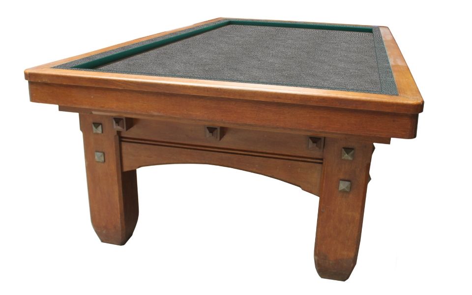 Billard style gothique - Art Déco - Ancien - Toulet