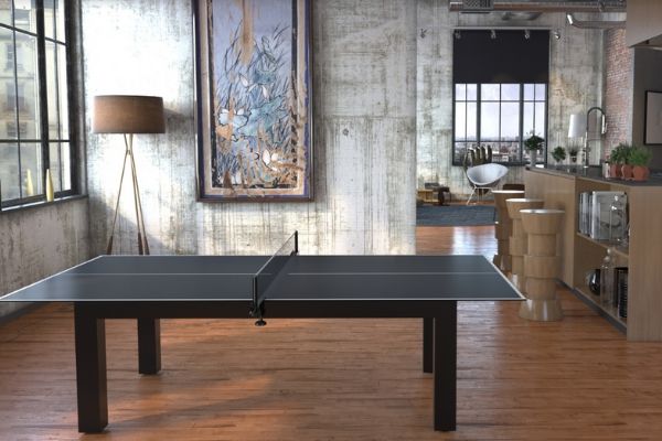 billar convertible en mesa de ping-pong - Toulet