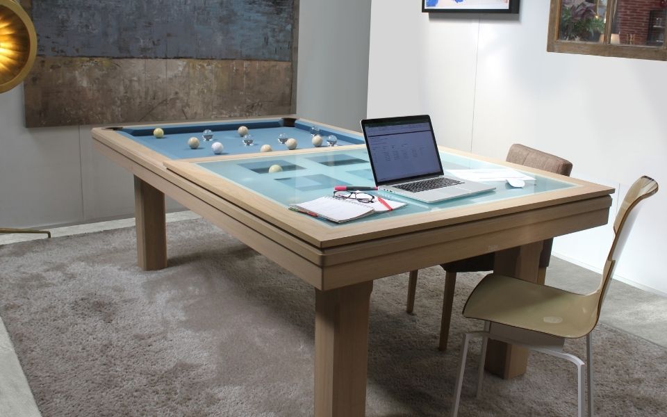 Billards Toulet convertibles en bureau - Purity