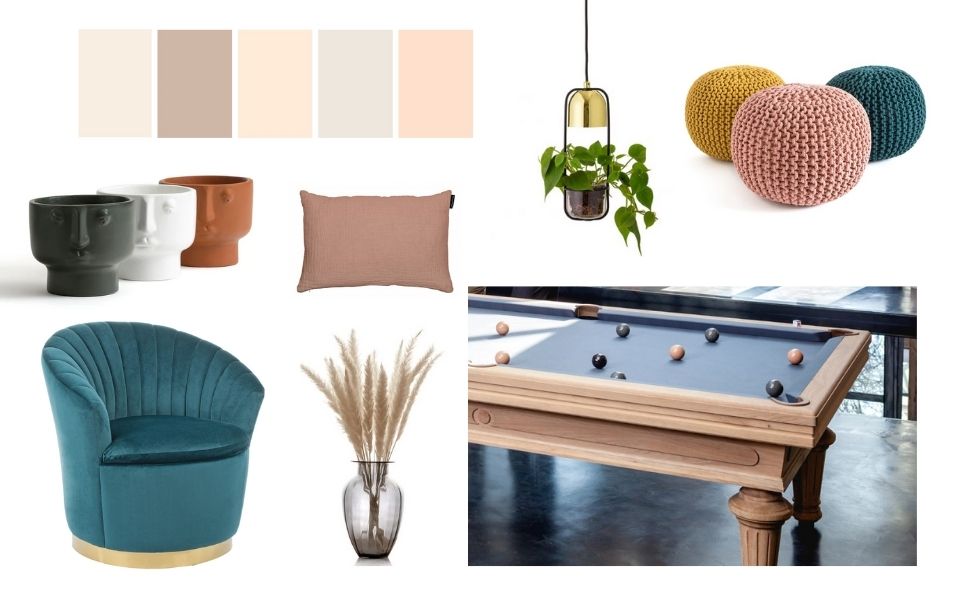 Planche tendance déco billard - Billards Toulet