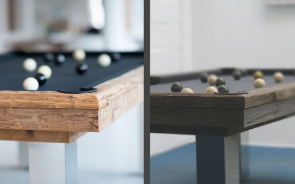 Le charme du billard en bois Megève, une pièce unique.
