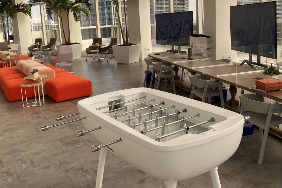 design foosball table The Pure Miami - Debuchy By Toulet