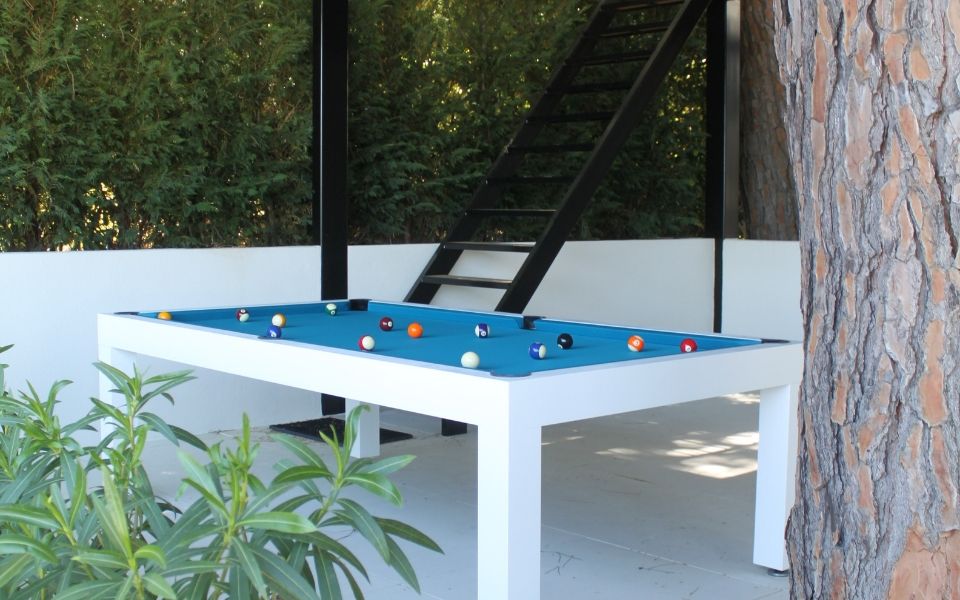 Pearl Kerrock Pool table outdoor - Billiards Toulet