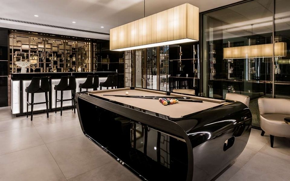 Revista Interiores - Billards Toulet - Blacklight