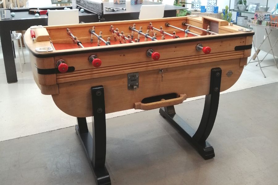 Restoration ol B53 foosball table cradle type - Babyfoot By Toulet