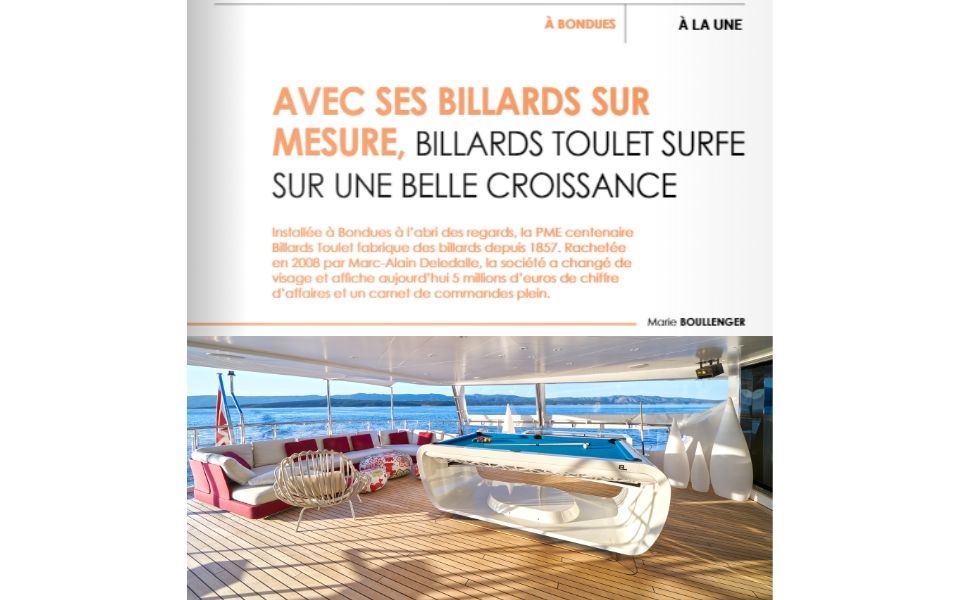 article presse gazette nord pas de calais - Billards Toulet