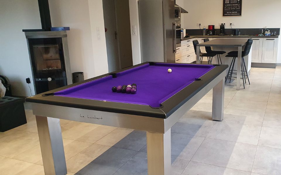 table de billard 8 pool blackball Le Lambert Table convertible - Billards Toulet