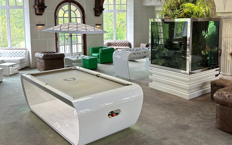 espace jeux sur mesure billard babyfoot paris international golf billard Toulet
