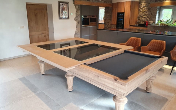 Le plateau table débordant, la solution idéale pour transformer tous les billards.