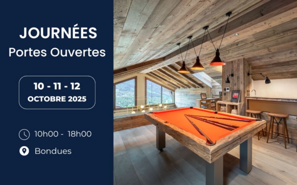 Concrétisez votre projet lors des Journées Portes Ouvertes.
