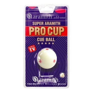 Bille Blanche Pointée Pro Cup – Aramith