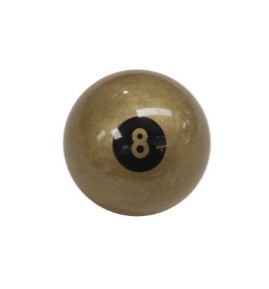 Bille de billard dorée 8 – Gold 8