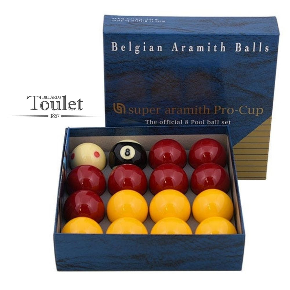 JEU DE BILLES 8 POOL PRO CUP 50.8 mm – ARAMITH
