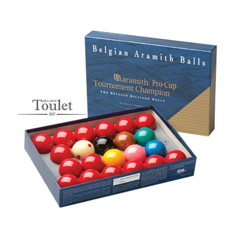 Jeu de billes Snooker Tournament pro cup ATC – Aramith
