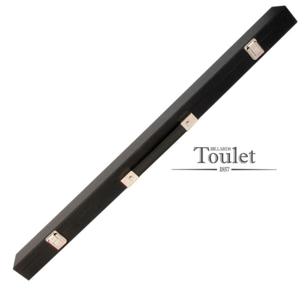 Mallette noire rigide pour queue de billard 1/2