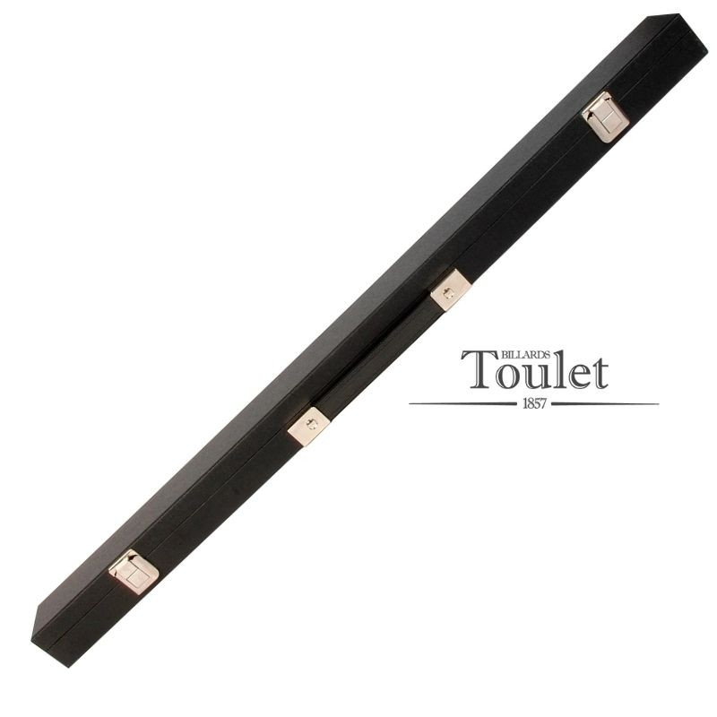 Mallette noire rigide pour queue de billard 1/2