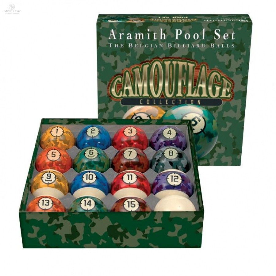Jeu de billes U.S  Camouflage 57.2 mm – Aramith