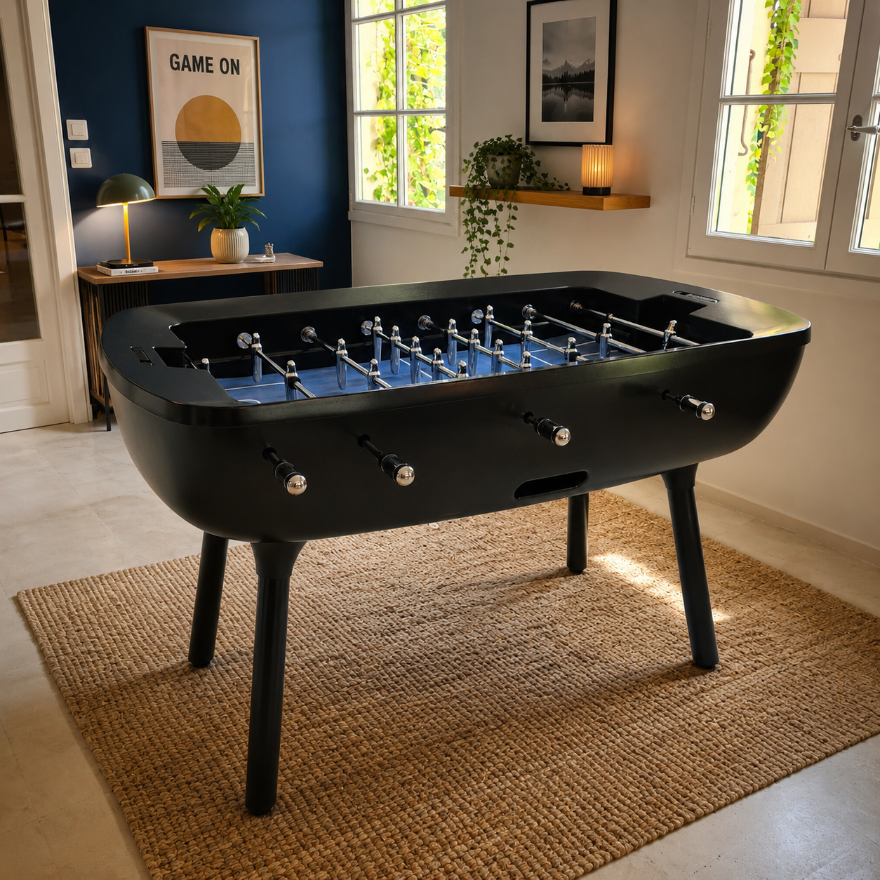 baby-foot luxe design personnalisable sur mesure Alain Gilles Toulet