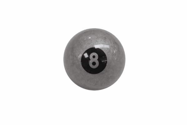 Bille de billard n° 8 Silver