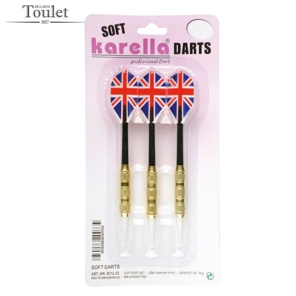 Fléchettes à pointe souple Karella pour jeux de fléchettes électroniques