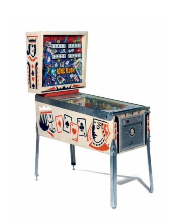 Flipper Royal Flush Gottlieb 1976
