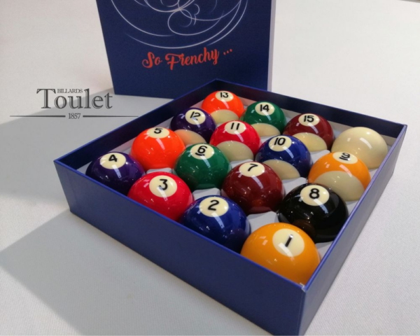 Jeu de billes de billard américain – 50,8 ou  57 mm