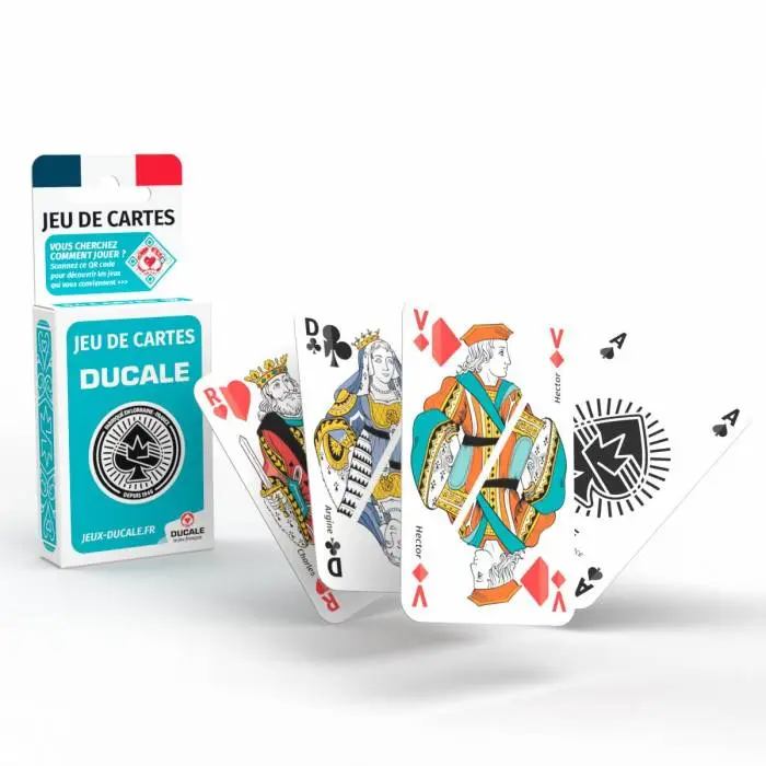 Jeu de 54 cartes françaises Ducale
