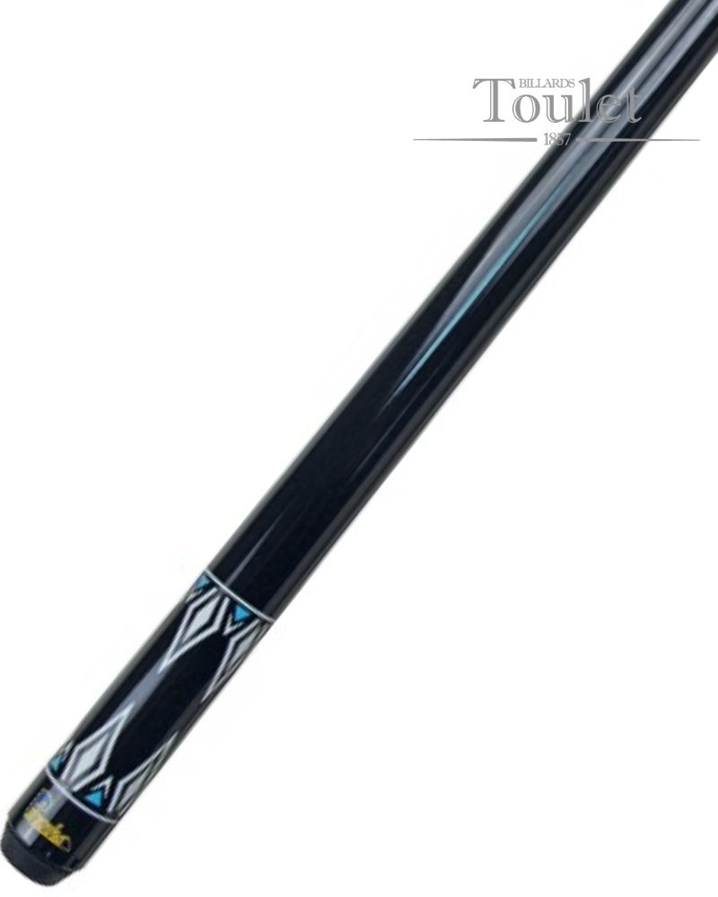 Queue de billard Piranha S3 n°4 Billard français – 140 cm – 2 pièces