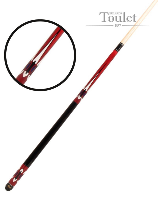 Queue de billard US Orca S2 n°4 – 145 cm – 2 pièces