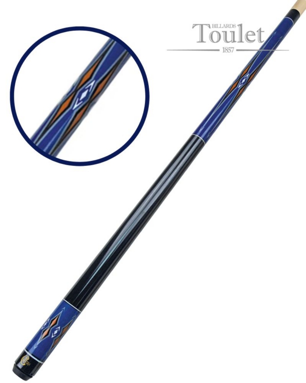Queue de billard français Cheetah S3 n°2 – 140 cm – 2 pièces