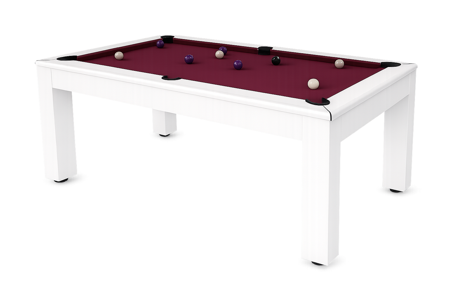 Billard Le CL - anglais blanc tapis vin Maison Toulet