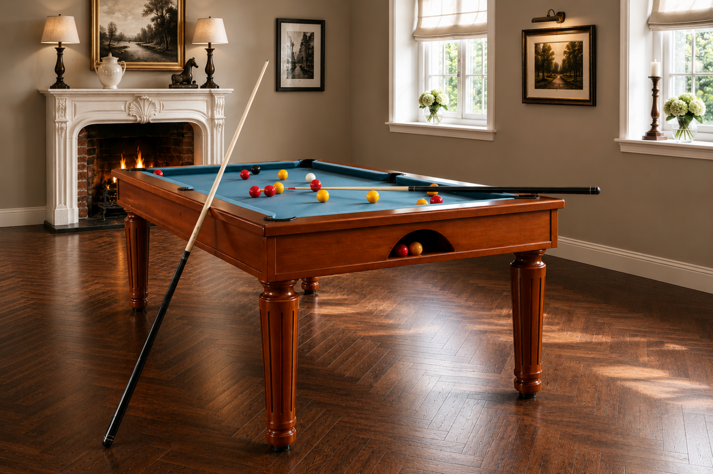 acheter billard anglais merisier petite taille Sweet-Home Toulet