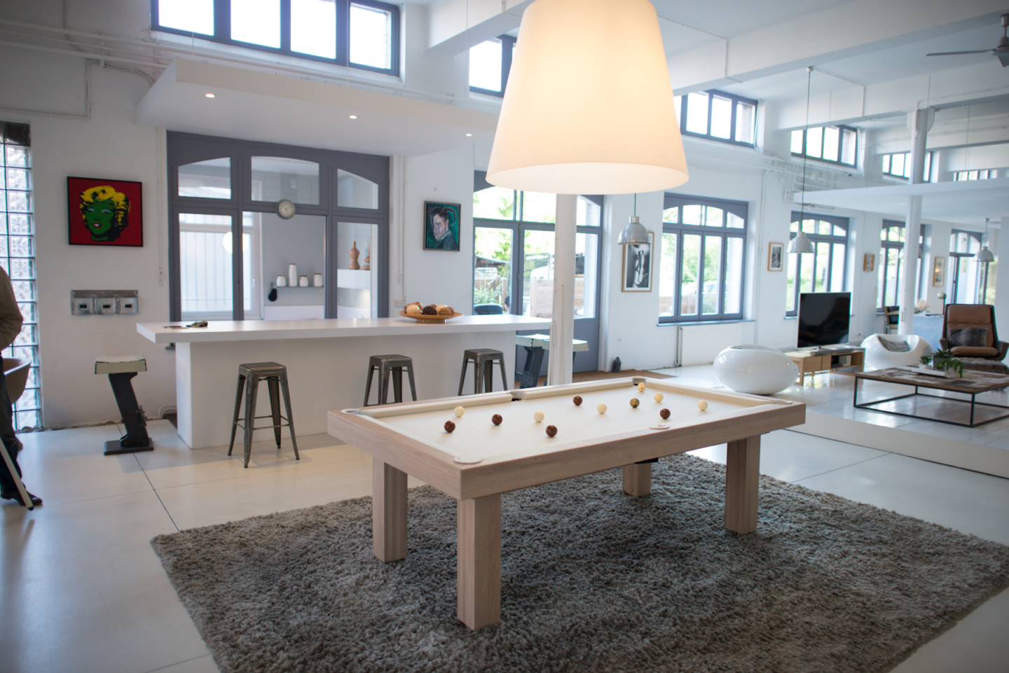 billard convertible table purity chene personnalisable Toulet