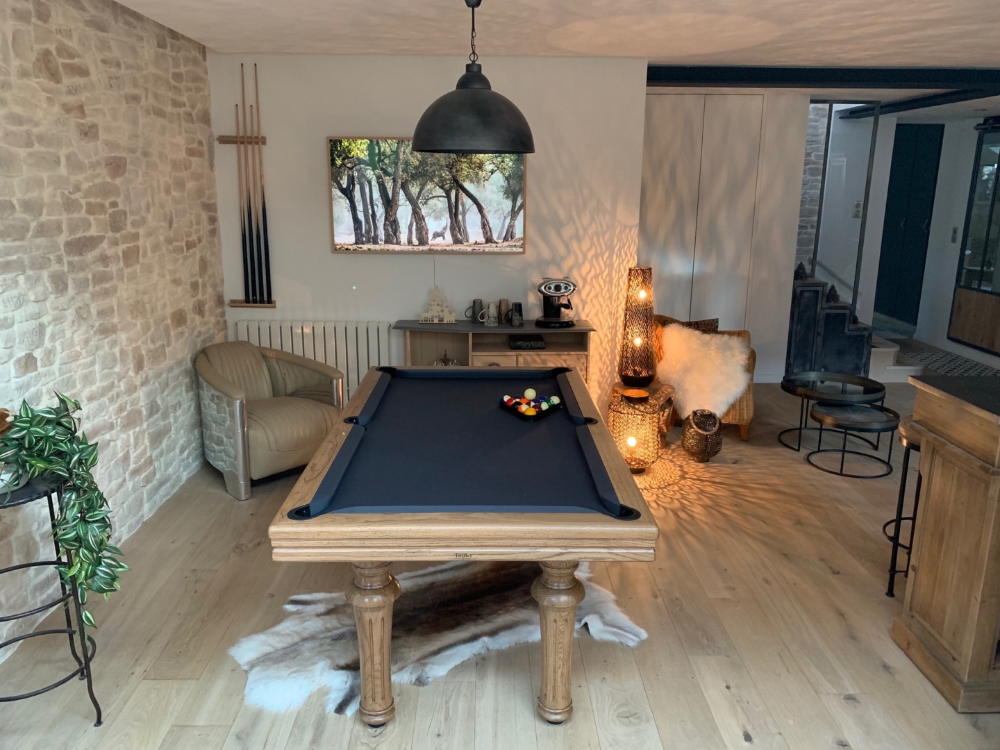 billard Excellence chene classique tradition Toulet