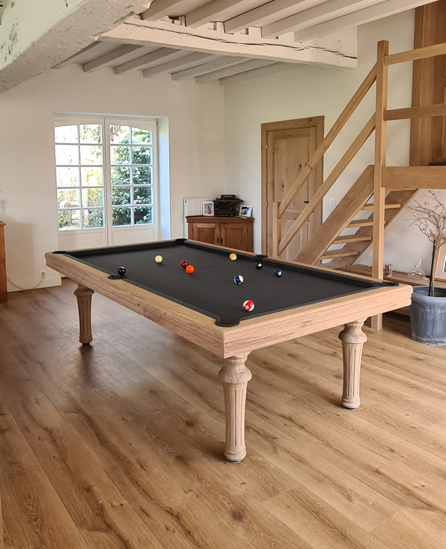 billard excellence chene vintage sur mesure Toulet