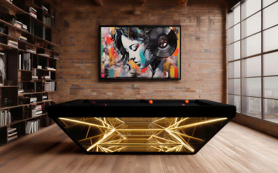 billard Infini art leds Toulet