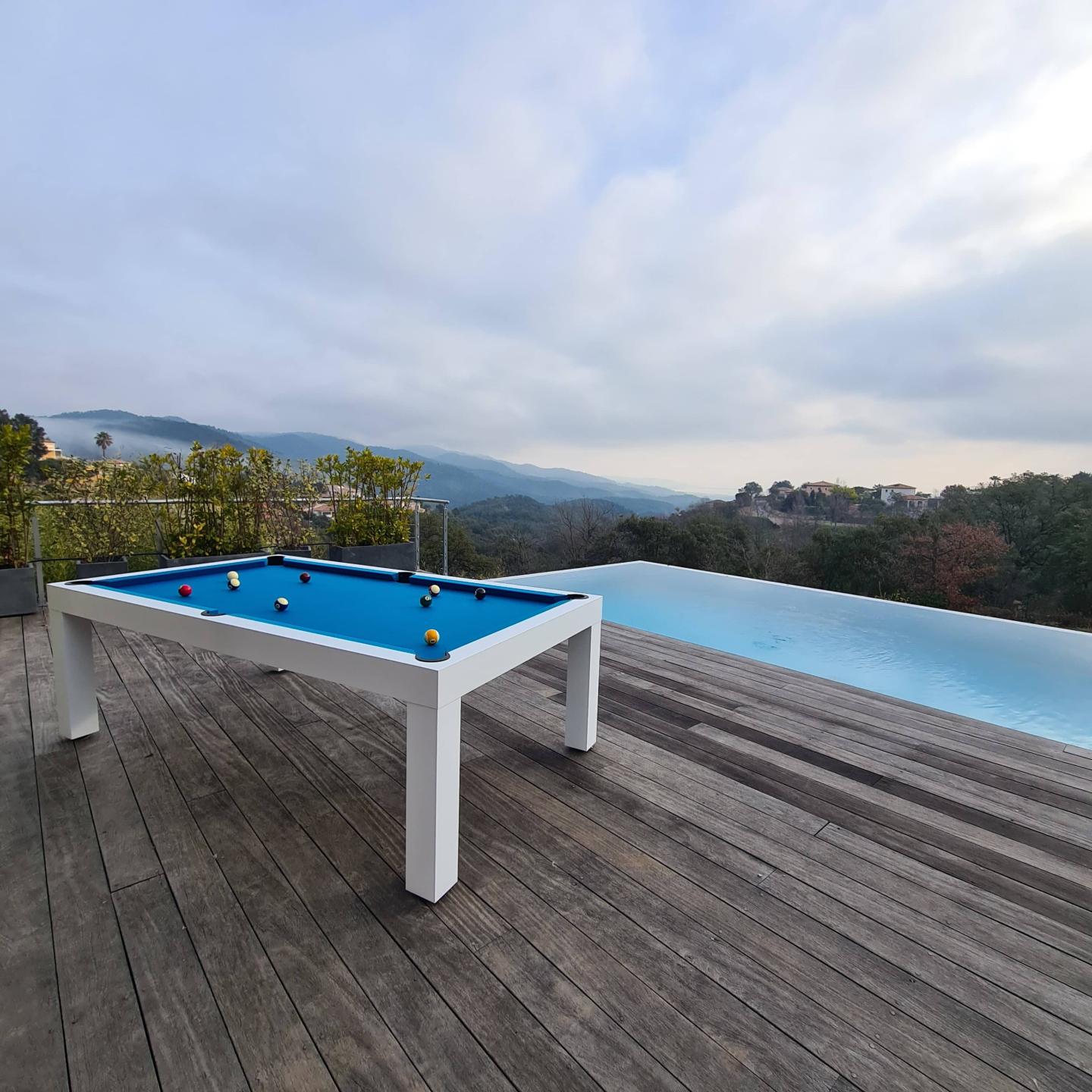 billard Pearl Kerrock outdoor terrasse fabrication française Toulet