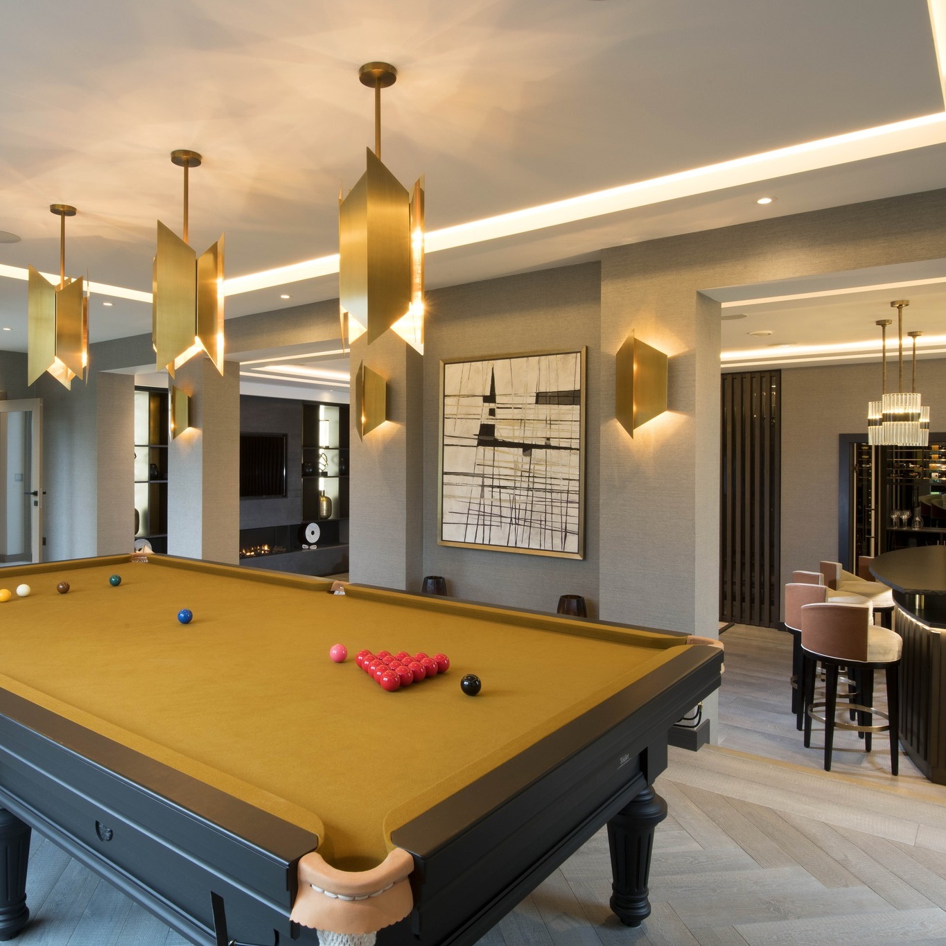 billard snooker filets Empereur bois Toulet
