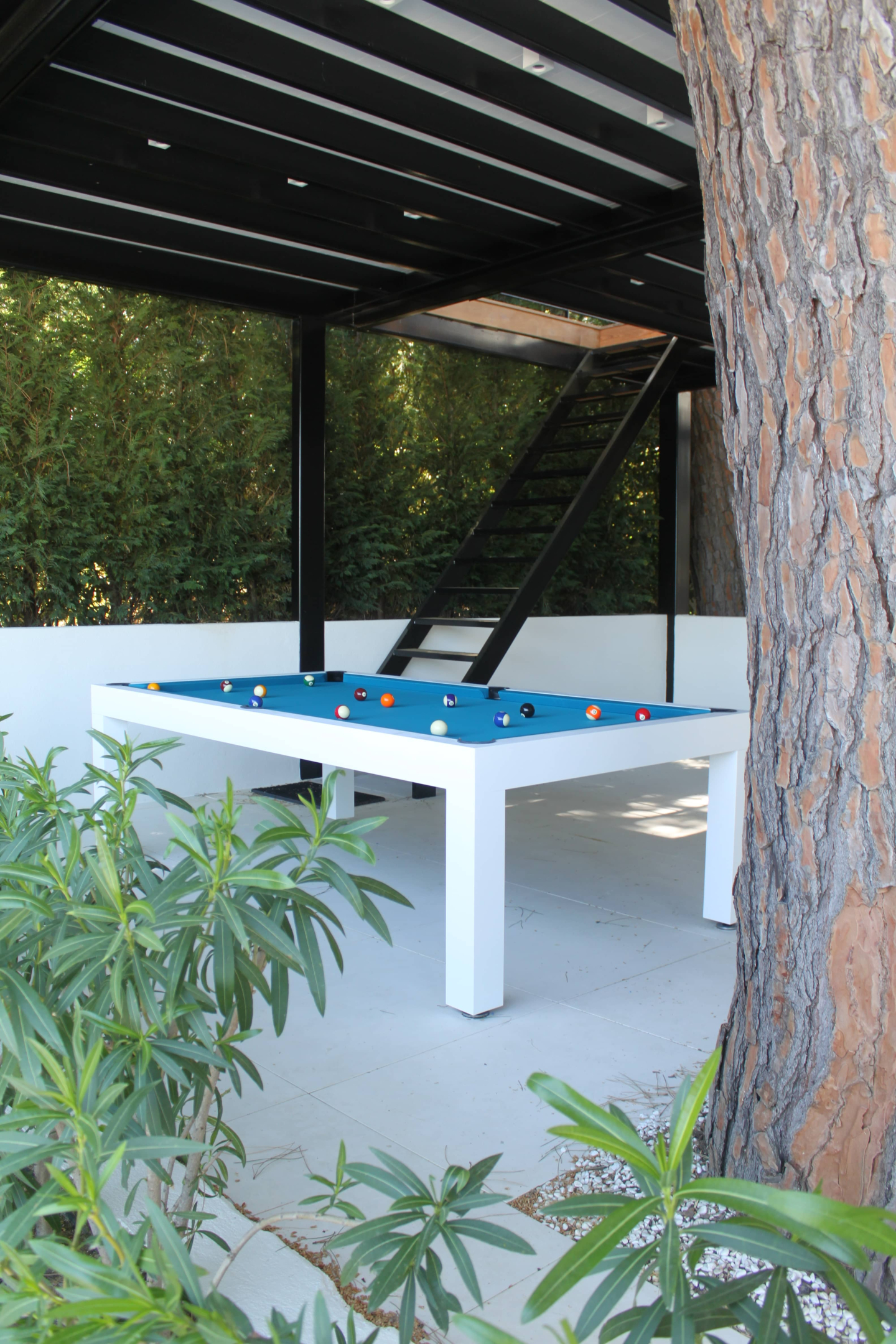 installer billard extérieur terrasse robuste personnalisable Pearl Kerrock Toulet