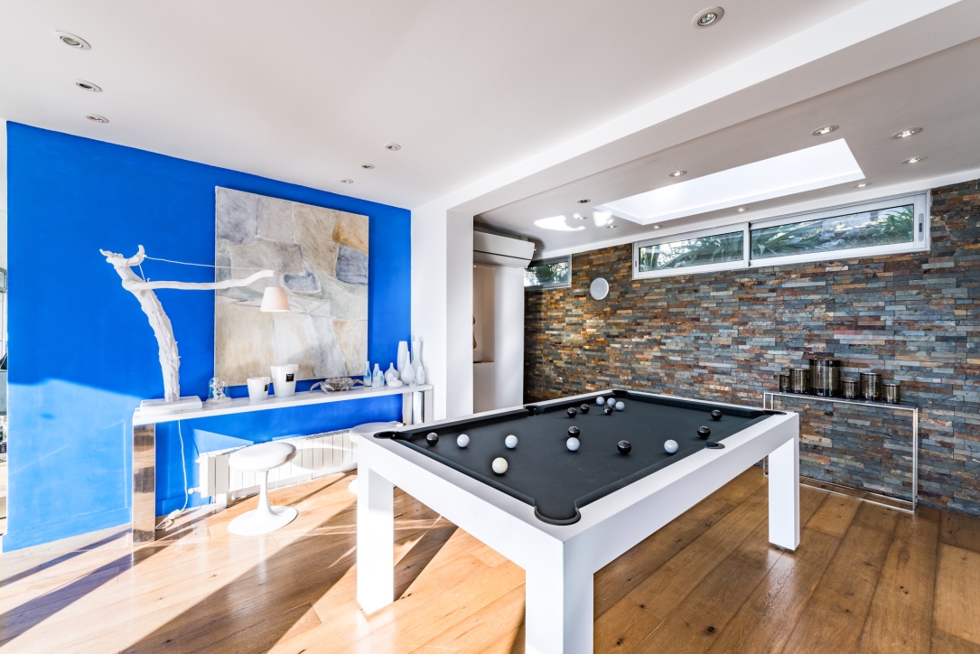 personnaliser table de billard design table à manger Pearl Toulet