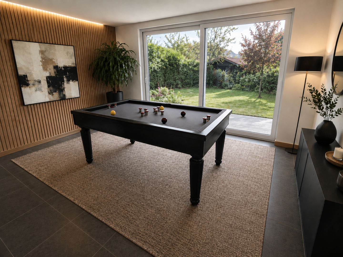 petit billard bouchon noir sweet home Maison Toulet
