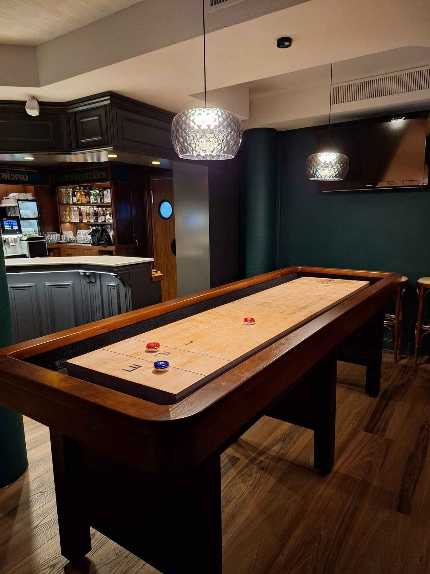 shuffleboard Club bar bois personnalisable Toulet
