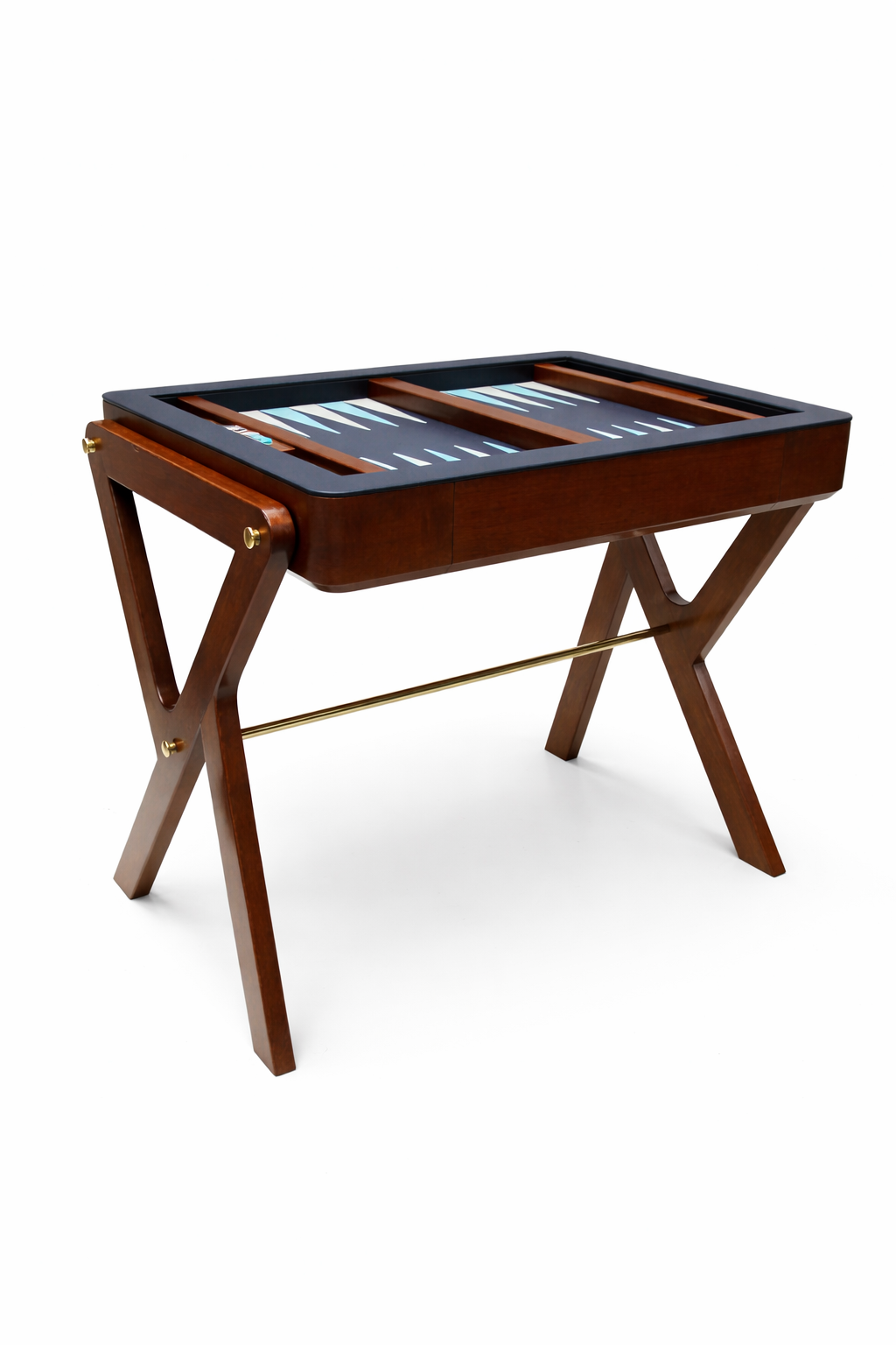 table de backgammon Trianon haut de gamme cuir Maison Toulet